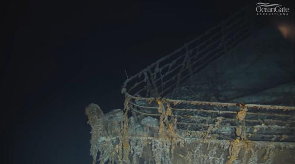 epava titanic a fost dezvaluita intr un nou video nemaivazut pana acum