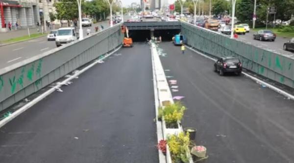 pasajul rutier unirii se redeschide circulatiei dupa o investitie de 12 milioane de euro are cel mai performant sistem de ventilatie