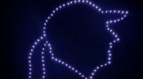 spectacol cu drone in memoria lui ivan patzaichin video