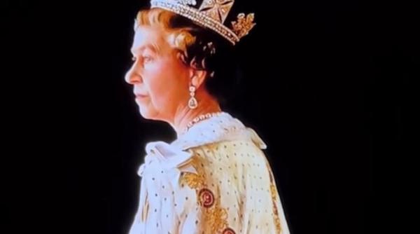 video exclusiv ce au vazut toti britanicii la tv dupa anuntul mortii reginei elisabeta a ii a toate programele au fost anulate