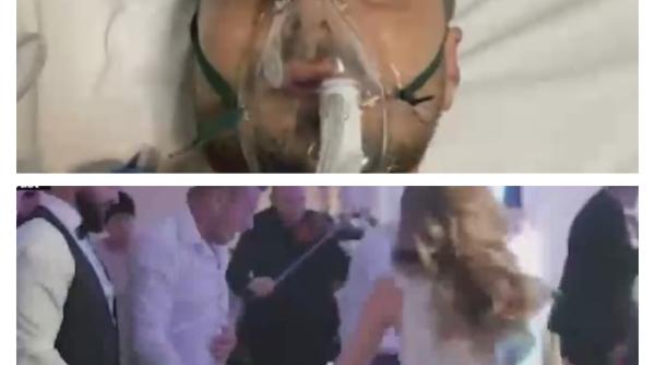 mirele care si a fracturat coloana dupa ce nuntasii l au scapat din brate si a dat prietenii in judecata la un an de la incident