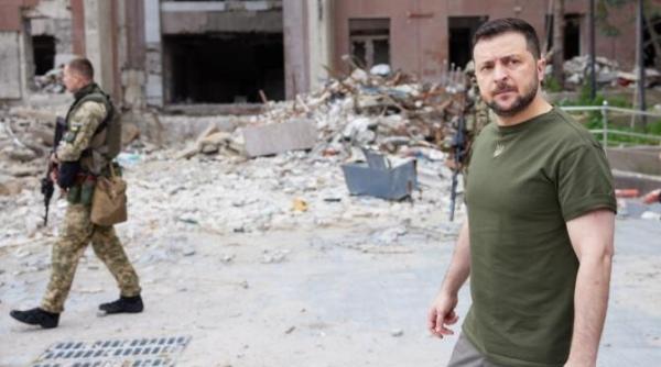 volodimir zelenski a fost implicat intr un accident de masina