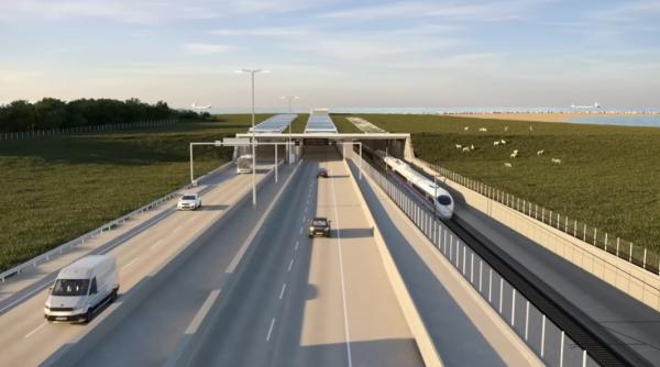 constructia celui mai lung tunel subacvatic din lume intra in linie dreapta