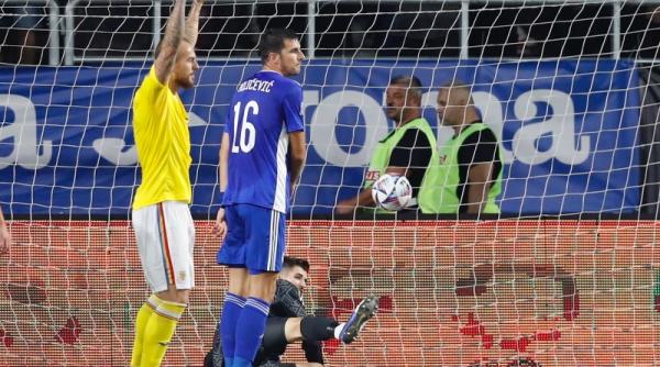 incident la meciul romania bosnia hertegovina jandarmii au actionat pentru dispersarea unor suporteri violenti