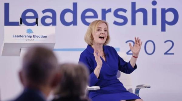 liz truss o felicita pe giorgia meloni pentru succesul partidului sau reactie in contrast cu cele venite din franta germania sau spania