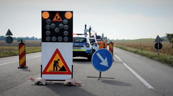 o portiune din dn2 cunoscuta pentru accidentele rutiere grave in plina schimbare se monteaza separatoare de drum