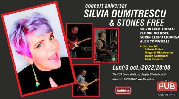 liber la distractie concert aniversar silvia dumitrescu stones free