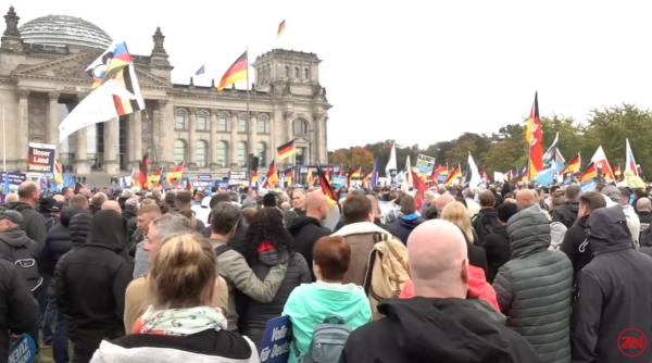 proteste in germania peste 10 mii de persoane au acuzat guvernul de razboi economic impotriva rusiei