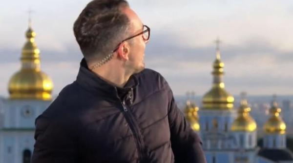 un jurnalist britanic a fost surprins de bombardamentele din kiev