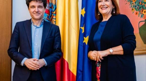 nicusor dan si vicepresedintele ce dubravka suica discutii despre gestionarea fluxului de refugiati din ucraina