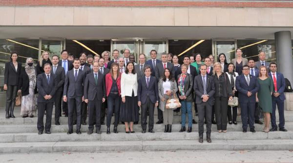 corpul consular acreditat la madrid intalnire cu primarul orasului