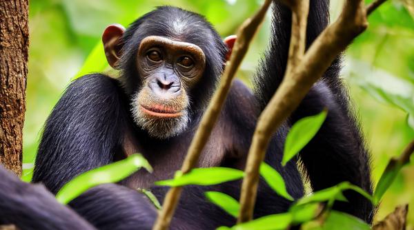 cimpanzeii isi sincronizeaza pasii la fel ca oamenii