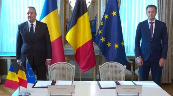 ciuca si omologul belgian au semnat la bruxelles romania si belgia vor coopera in domeniul nuclear