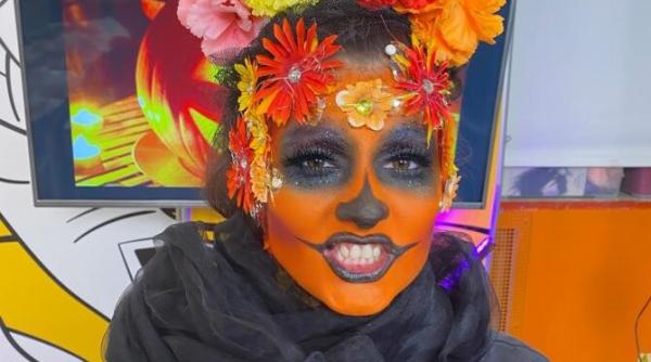 mi th influencer cu mirela vescan si thea haimovitz machiajul de halloween