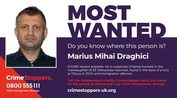 sofer roman inculpat oficial in marea britanie de ucidere din culpa din cauza lui ar fi murit 39 de imigranti in remorca unui camion