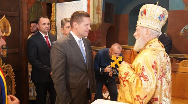 corneliu stefan la resfintirea manastririi viforata