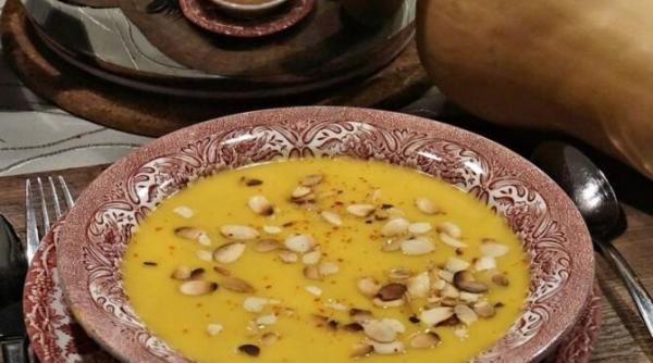 supa crema de vinete si branza reteta zilei