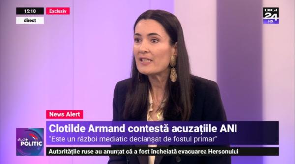 clotilde armand spumega in direct val de furie si replici acide catre jurnalista digi24 lasati ma sa vorbesc stiti dvs