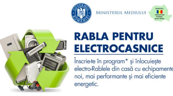 incep inscrierile la rabla pentru electrocasnice ce echipamente sunt incluse in program