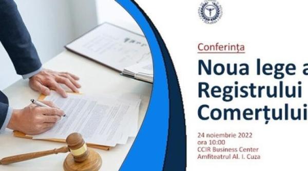 ccir conferinta noua lege a registrului comertului