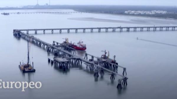 in mai putin de 200 de zile germania a construit primul sau terminal de gaz lichefiat