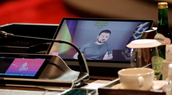 zelenski insista ca racheta care a cazut in polonia a fost lansata de rusia