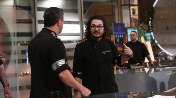 eliminare chefi la cutite dupa ce gina pistol a anuntat numele concurentului lui florin dumitrescu nu i a venit sa creada