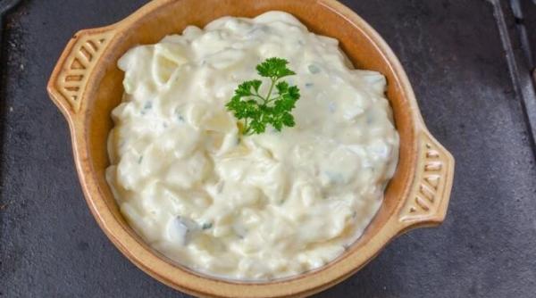 maioneza din cartofi fara oua reteta rapida