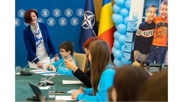 sedinta de guvern sustinuta de copii cu ocazia zilei internationale a drepturilor copilului