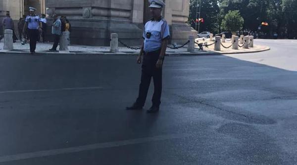 politist mi am inceput ziua nationala a romaniei cu o intamplare tipic romaneasca s a intamplat fix in centrul bucurestiului foto