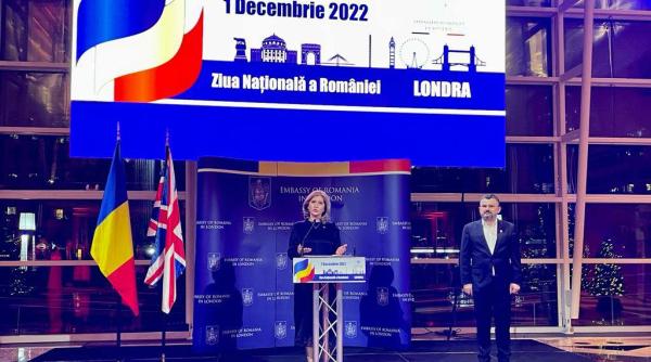 cum au sarbatorit romanii din londra ziua de 1 decembrie