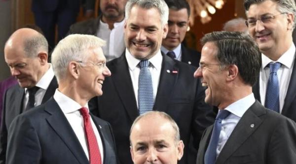 presa din austria cancelarul nehammer intalnire cu klaus iohannis