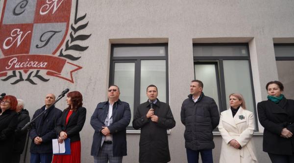 pucioasa doua obiective de interes inaugurate de corneliu stefan presedintele psd al cj dambovita