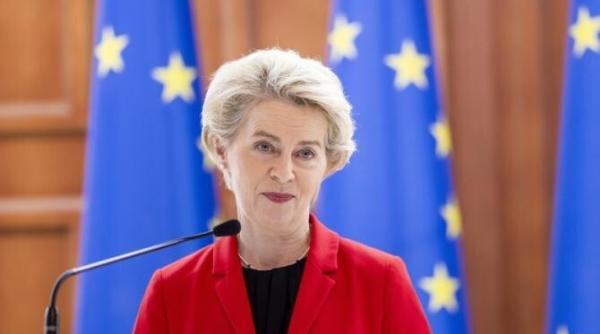 ursula von der leyen vine in romania va fi prezenta la palatul cotroceni unde se va semna un parteneriatul strategic in domeniul energiei verzi