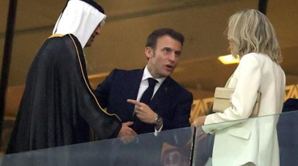 macron acuzat ca a cheltuit peste 500 de mii de euro pentru a merge in qatar la cupa mondiala