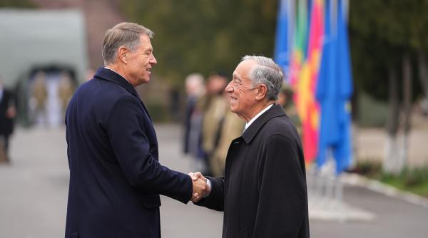 presedintele iohannis a subliniat la intalnirea cu omologul portughez importanta actiunii unitare a ue in gestionarea preturilor la energie