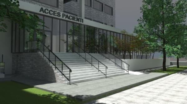 spital nou la tecuci cladirea va avea si un heliport pentru elicopterul smurd