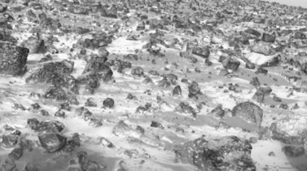 cum arata marte iarna