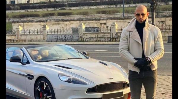 autoritatile romane au mai confiscat patru masini de lux ale lui andrew tate