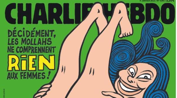 amenintari cu moartea dupa ce charlie hebdo publica noi caricaturi impotriva regimului iranian