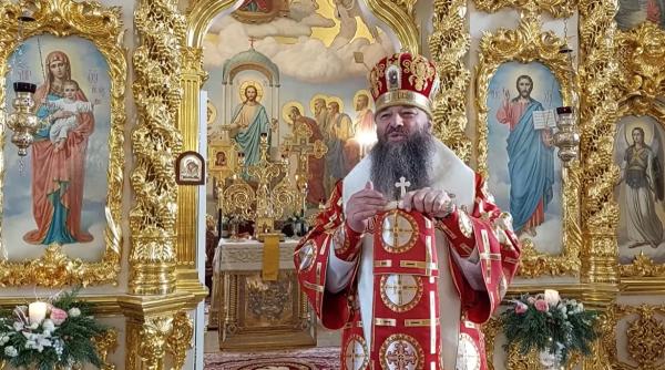 episcopul longhin jar de la banceni spune ca patriarhul ecumenic de la constantinopol este un ucigas de suflete spurcatul si ereticul este plin de sange video