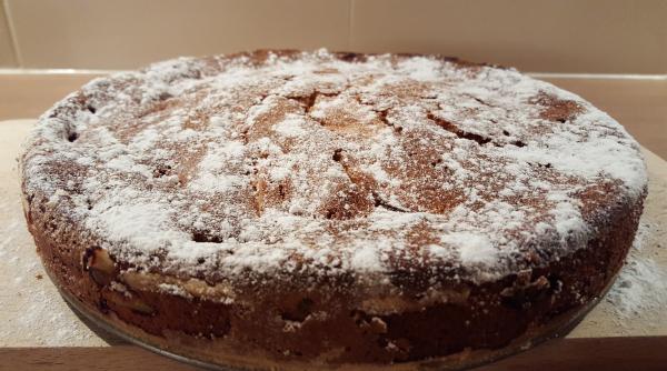 prajitura cu iaurt si mere cel mai usor desert