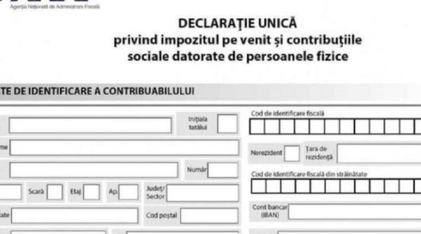 anaf a publicat informatii despre declaratia unica 2023