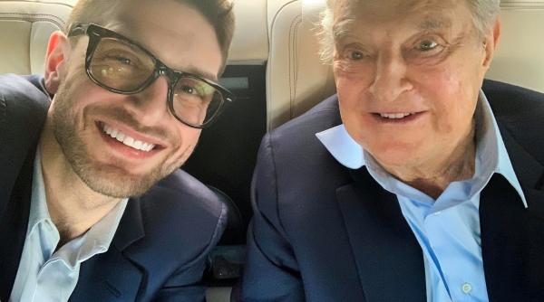 alex soros ii tine locul tatalui sau la forumul de la davos intalniri cu mai multi presedinti si prim ministri europeni foto