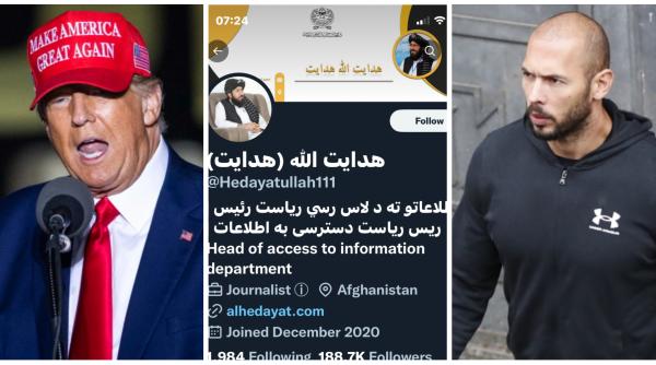 ce au in comun donald trump fratii tate si talibanii