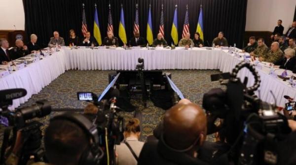 impas la reuniunea de la ramstein aliatii ucrainei au convenit pentru un pachet semnificativ de ajutor militar dar fara tancuri leopard