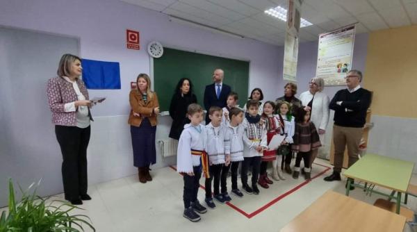 numele lui eminescu si creanga date unor sali din colegii din spania