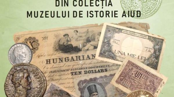expozitie monede si bancnote din colectia muzeului de istorie aiud