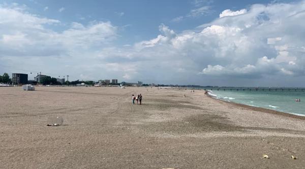 incredibil in ce hal arata plaja largita din mamaia
