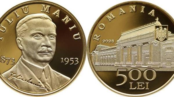 bnr moneda aniversara din aur dedicata memoriei lui iuliu maniu